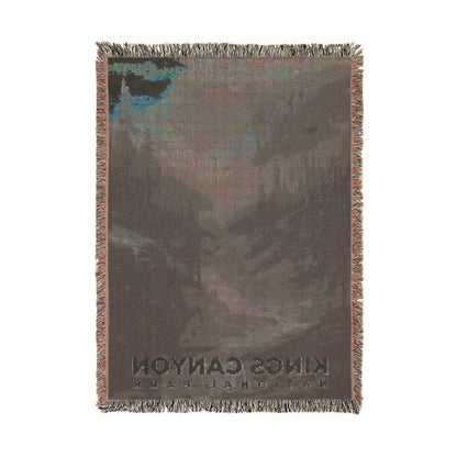 Kings Canyon National Park Woven Blanket | S12