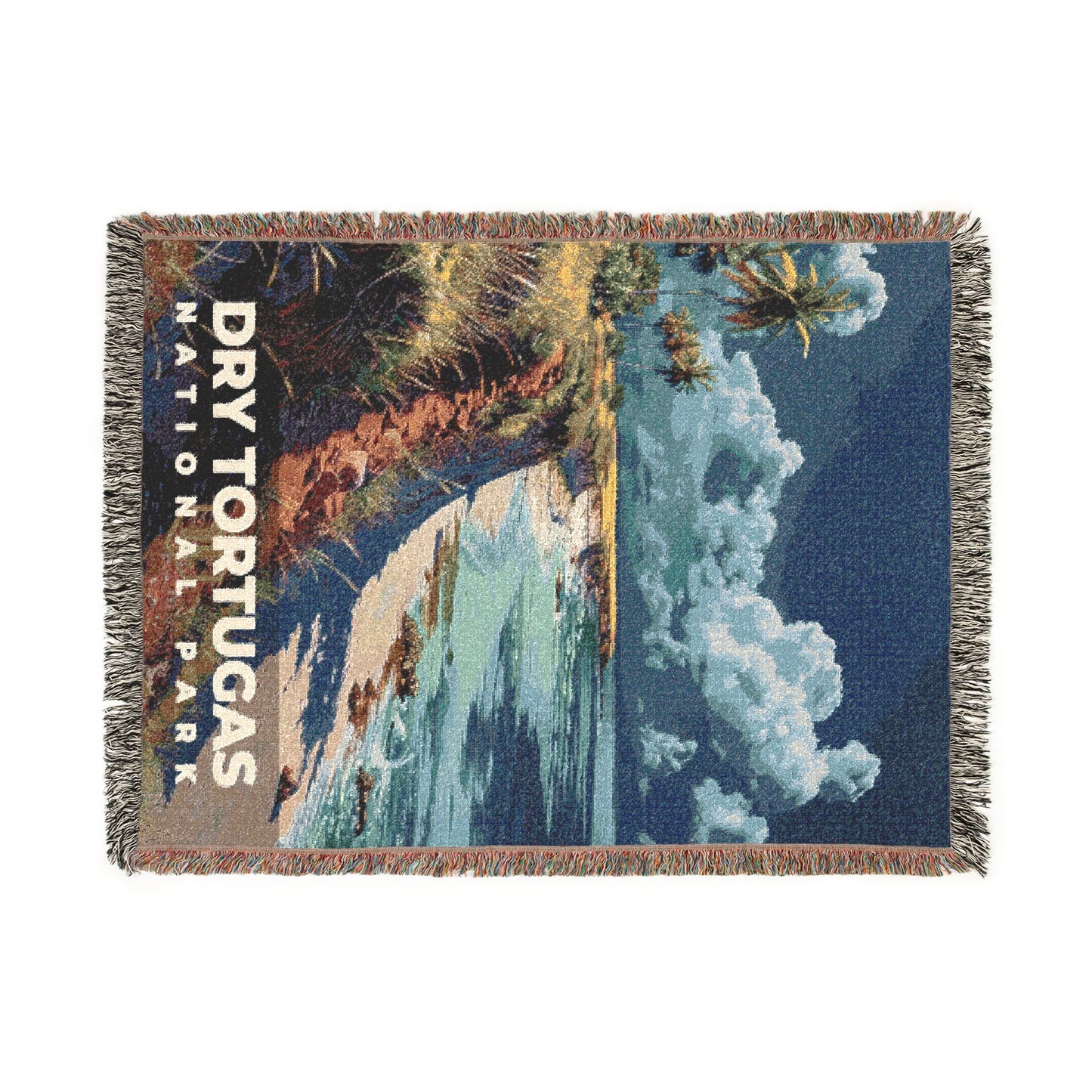 Dry Tortugas National Park Woven Blanket | S16