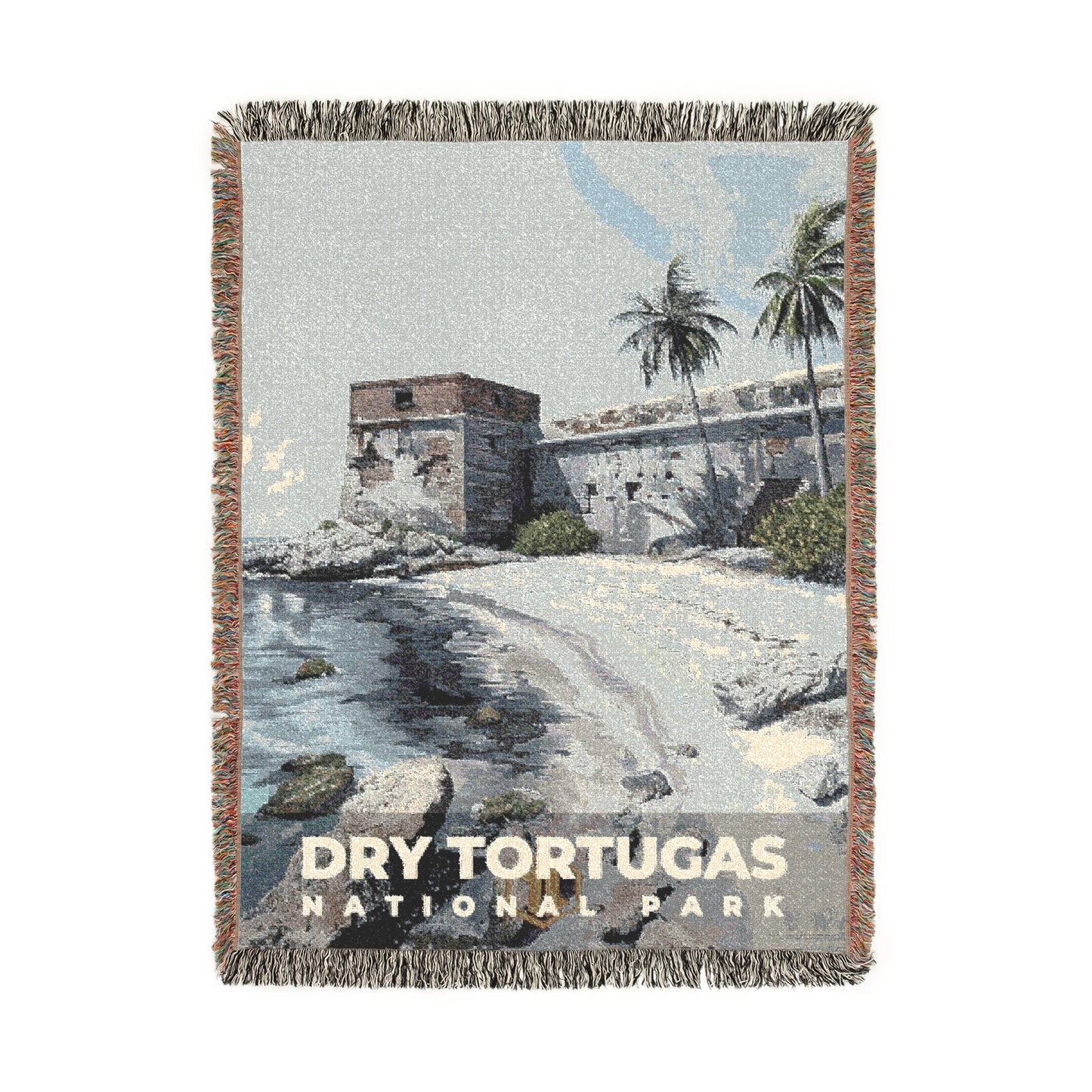 Dry Tortugas National Park Woven Blanket | S17