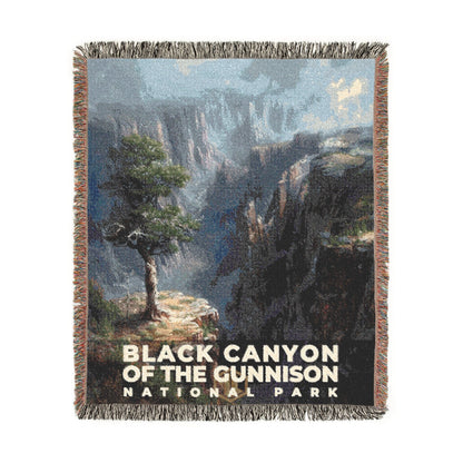Black Canyon of the Gunnison National Park Woven Blanket | S12