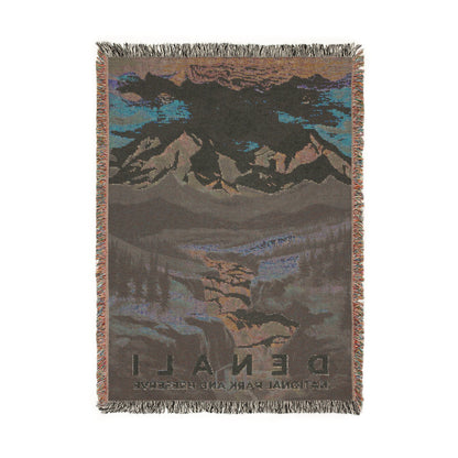 Denali National Park Woven Blanket | S09