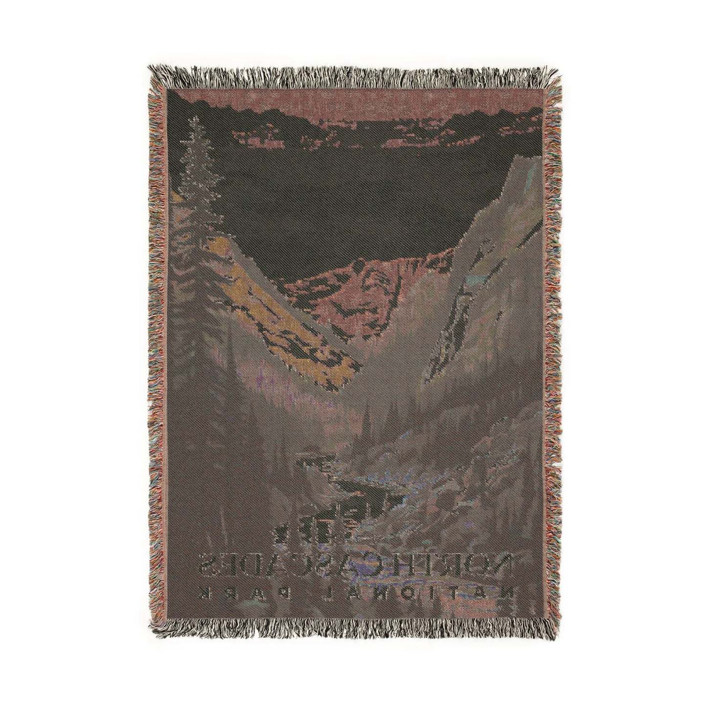 North Cascades National Park Woven Blanket | S01