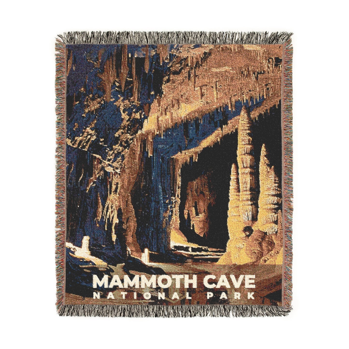 Mammoth Cave National Park Woven Blanket | S19