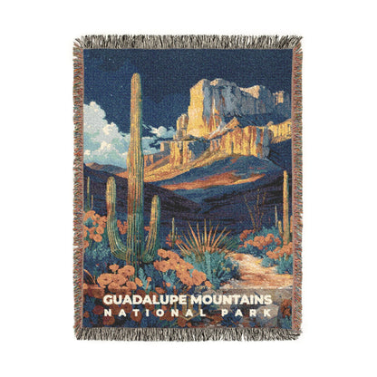 Guadalupe Mountains National Park Woven Blanket | S11