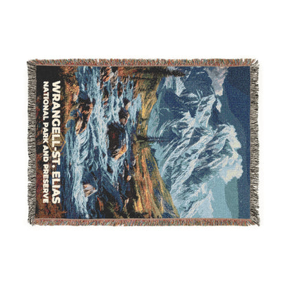 Wrangell-St. Elias National Park Woven Blanket | S16