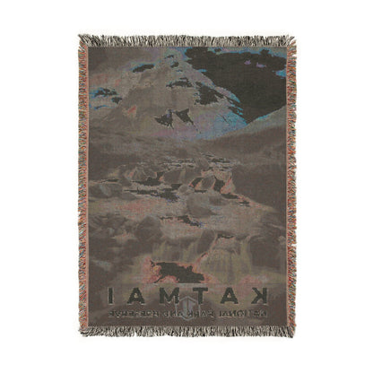 Katmai National Park Woven Blanket | S10