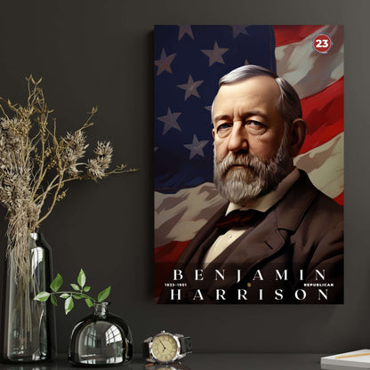 Benjamin Harrison Poster | S04