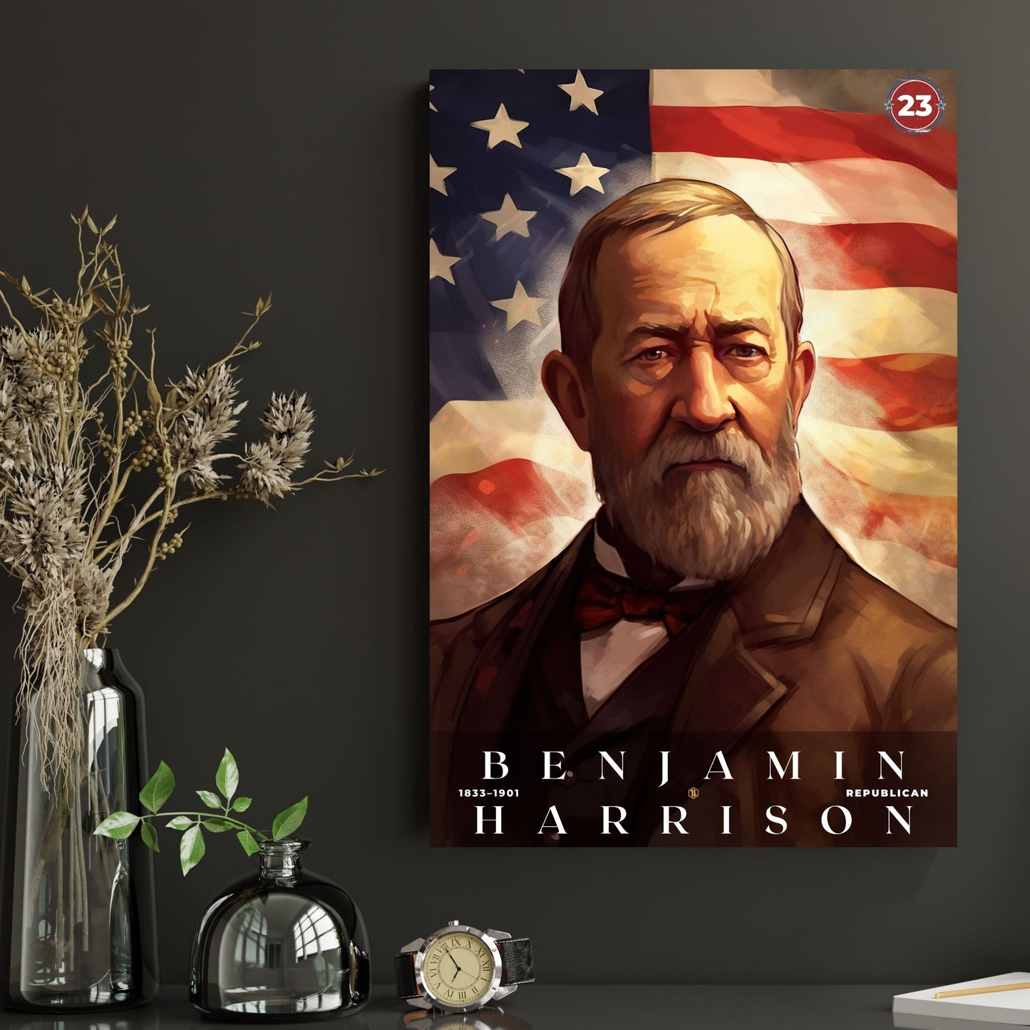 Benjamin Harrison Poster | S02