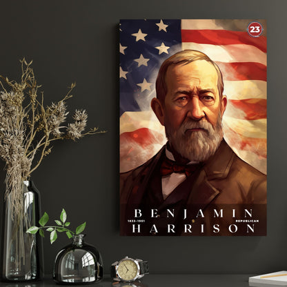 Benjamin Harrison Poster | S02