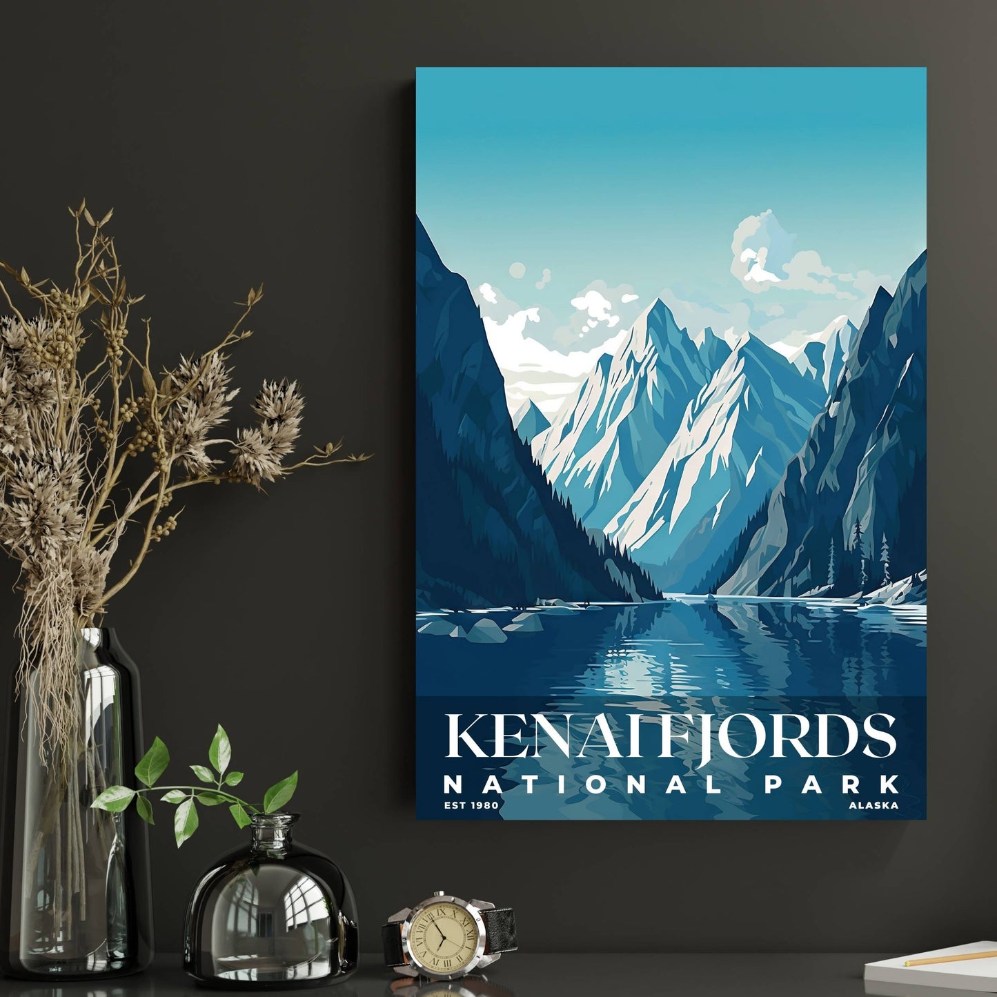 Kenai Fjords National Park Poster | S03