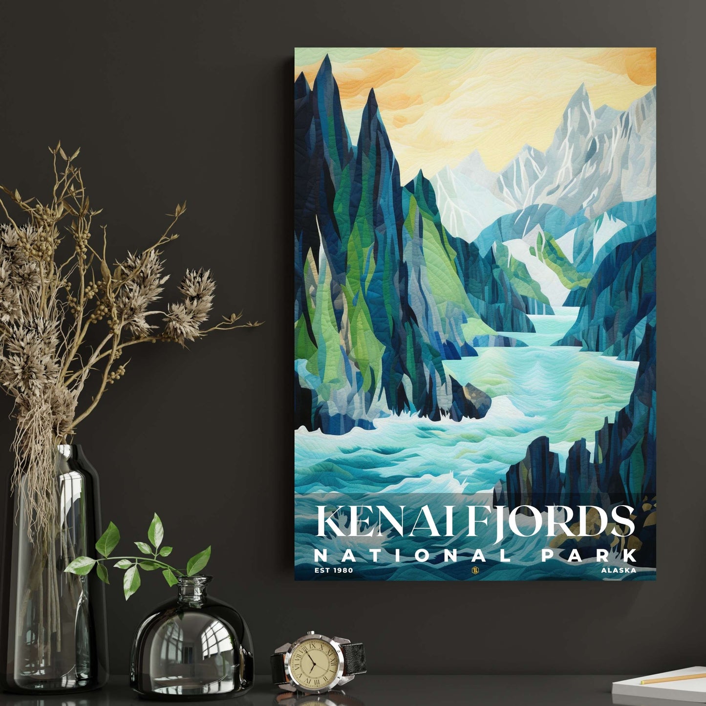 Kenai Fjords National Park Poster | S09