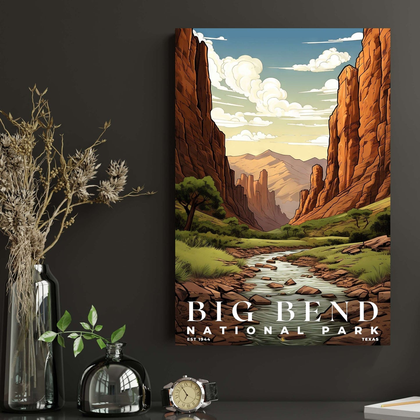 Big Bend National Park Poster | S07