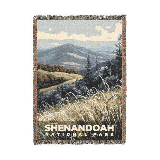 Shenandoah National Park Woven Blanket | S17