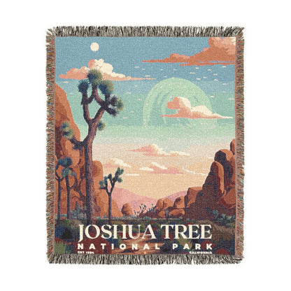 Joshua Tree National Park Woven Blanket | S05