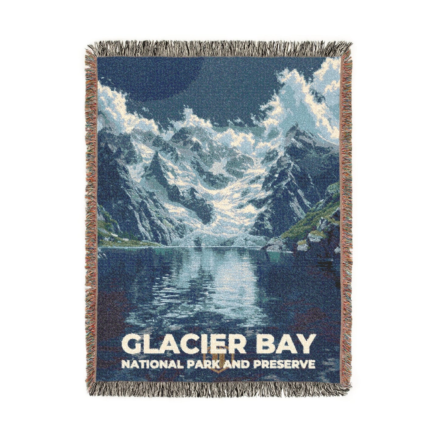 Glacier Bay National Park Woven Blanket | S13
