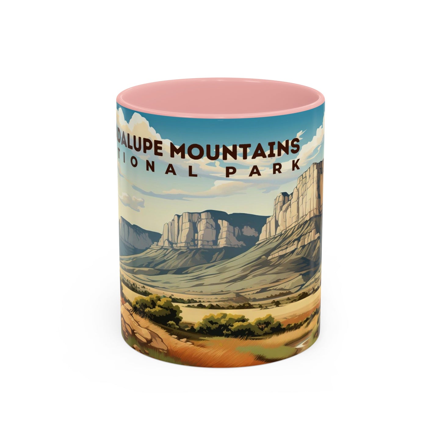 Guadalupe Mountains National Park Mug | Accent Coffee Mug (11, 15oz)