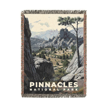 Pinnacles National Park Woven Blanket | S17