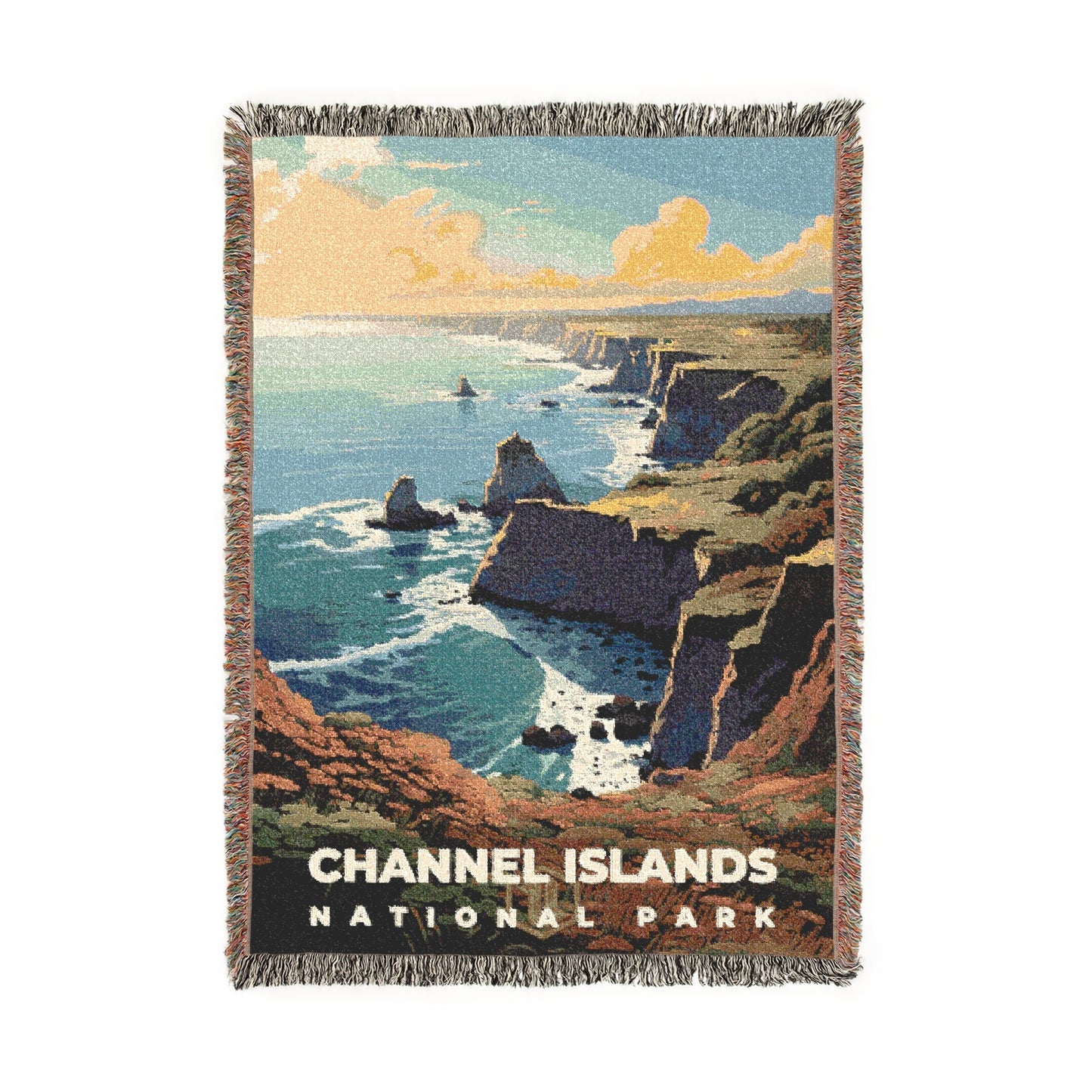 Channel Islands National Park Woven Blanket | S07