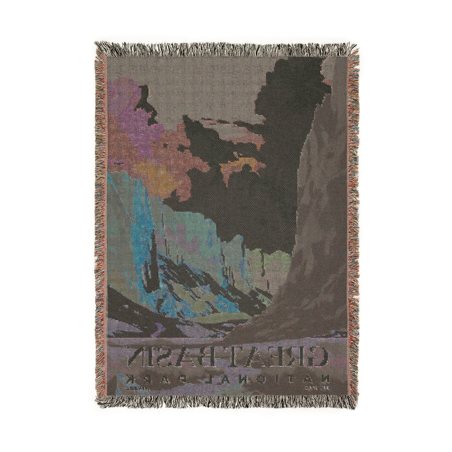Great Basin National Park Woven Blanket | S03