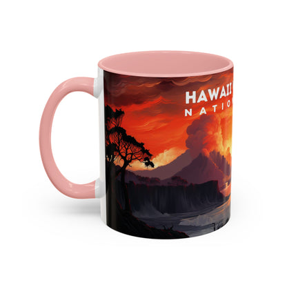 Hawaii Volcanoes National Park Mug | Accent Coffee Mug (11, 15oz)