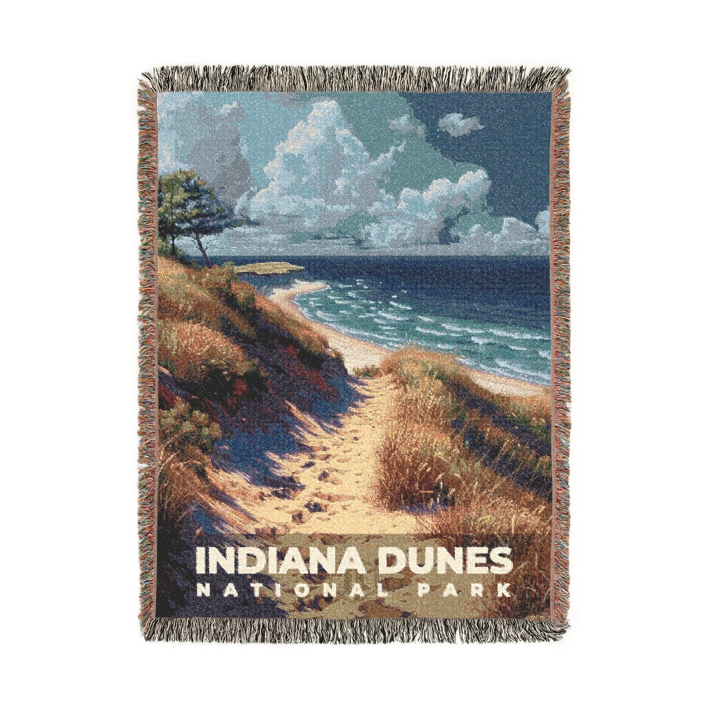 Indiana Dunes National Park Woven Blanket | S18