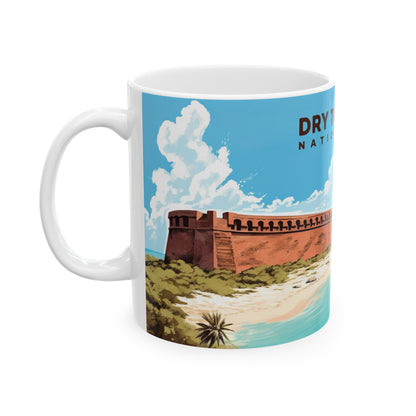 Dry Tortugas National Park Mug | White Ceramic Mug (11oz, 15oz)