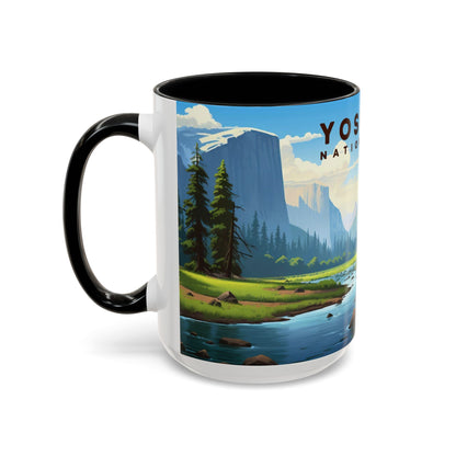 Yosemite National Park Mug | Accent Coffee Mug (11, 15oz)