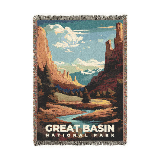 Great Basin National Park Woven Blanket | S07