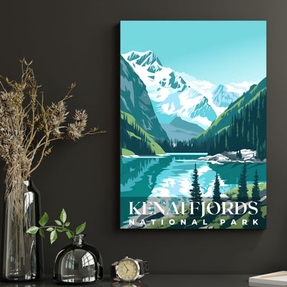 Kenai Fjords National Park Poster | S01