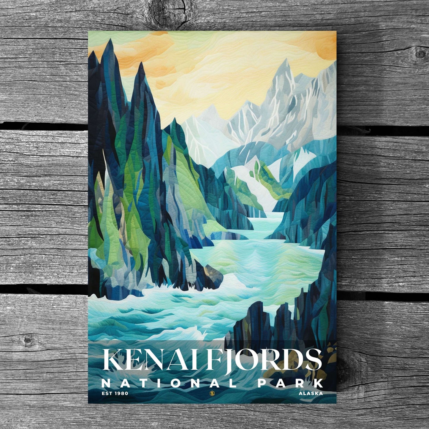 Kenai Fjords National Park Poster | S09