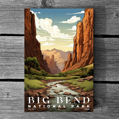 Big Bend National Park Poster | S07