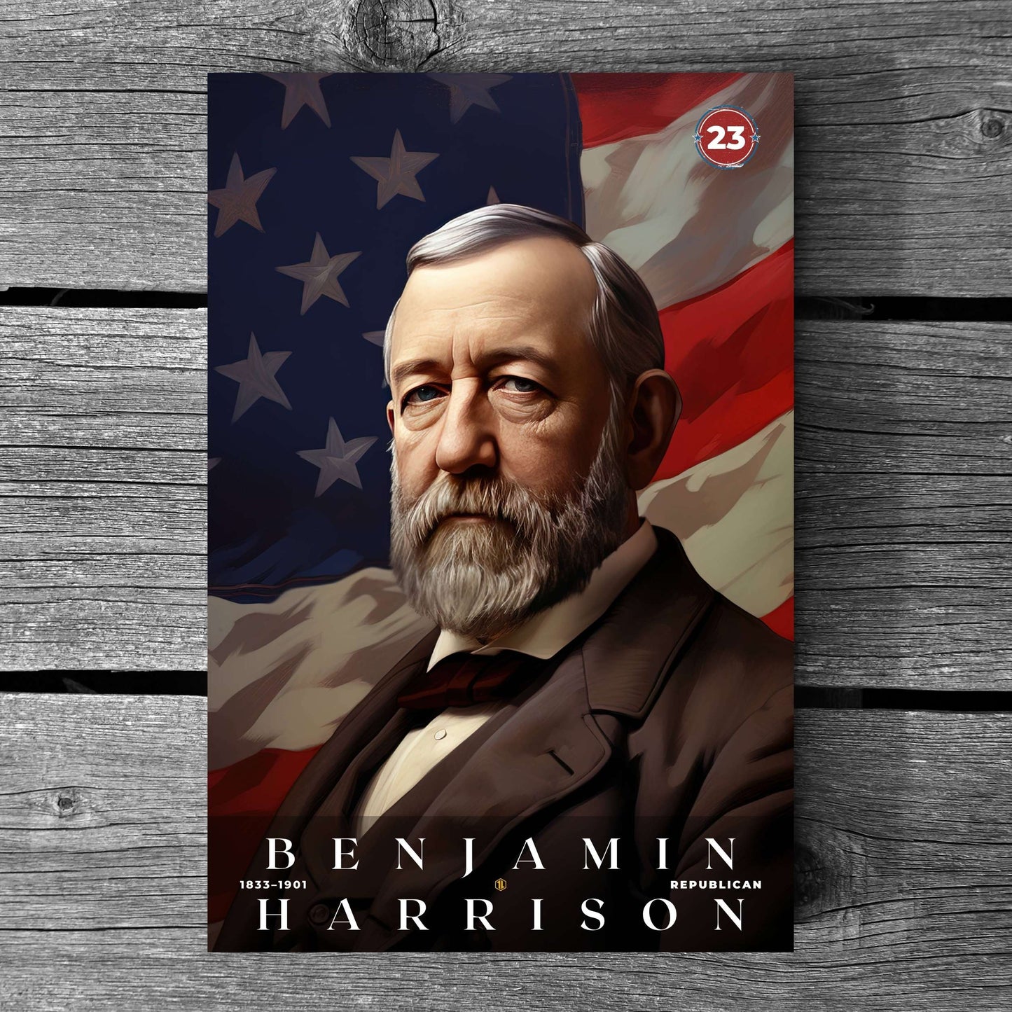 Benjamin Harrison Poster | S04