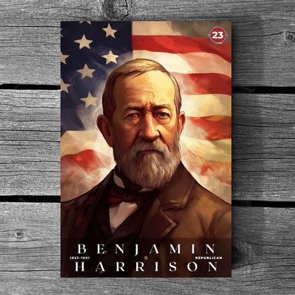 Benjamin Harrison Poster | S02