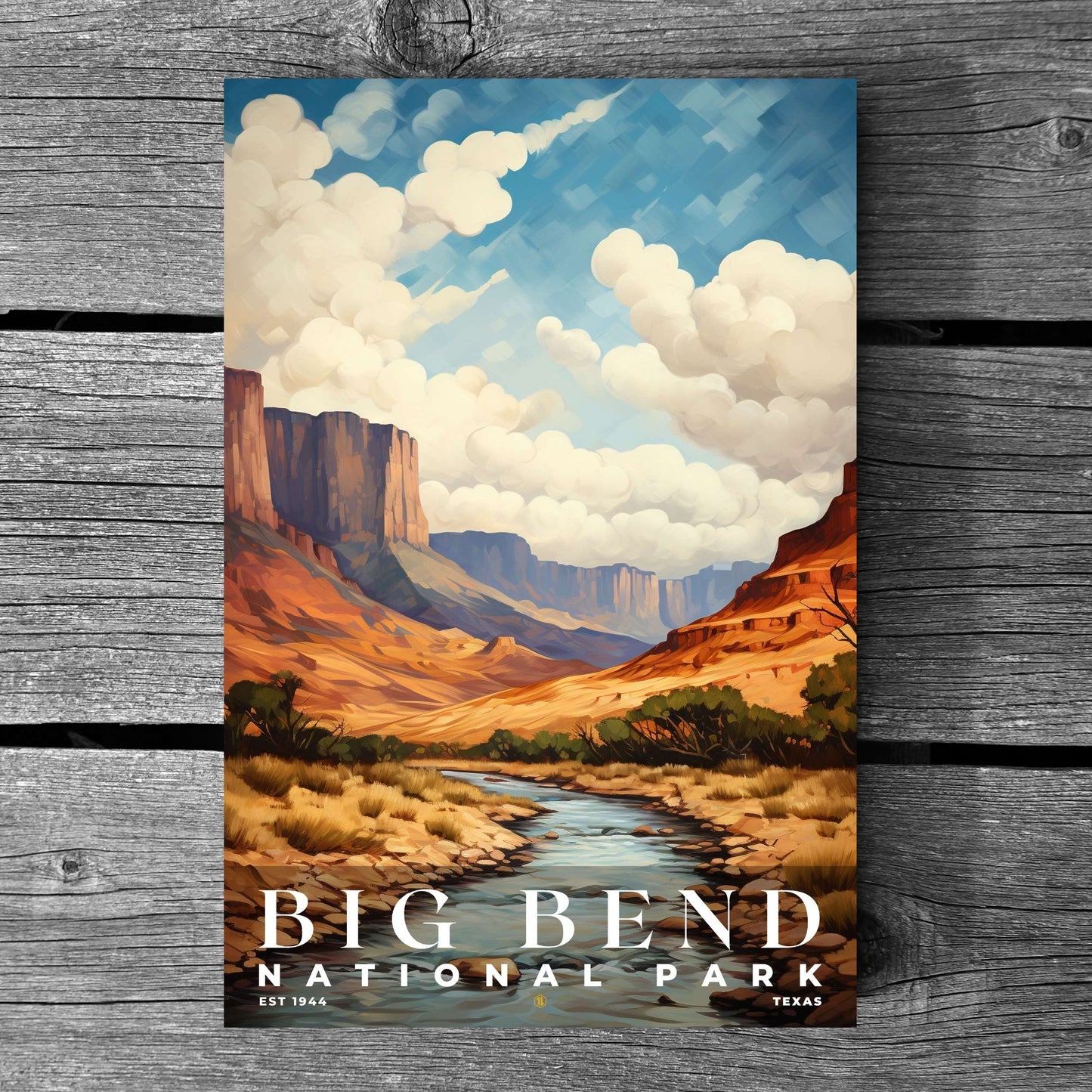 Big Bend National Park Poster | S06