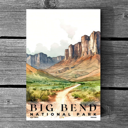 Big Bend National Park Poster | S04