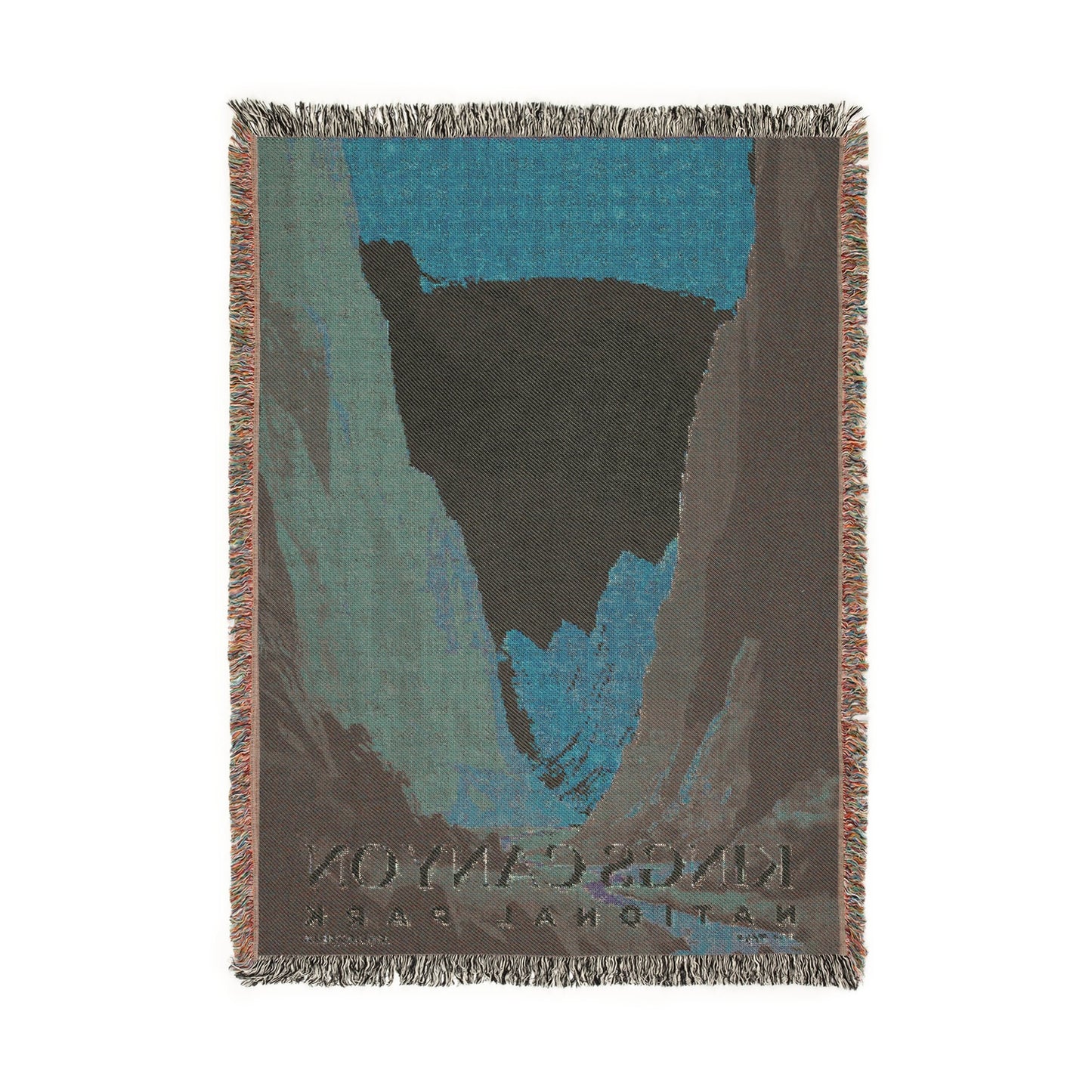 Kings Canyon National Park Woven Blanket | S03