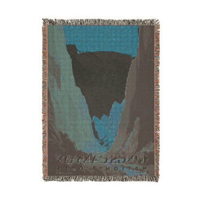Kings Canyon National Park Woven Blanket | S03