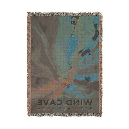 Wind Cave National Park Woven Blanket | S20