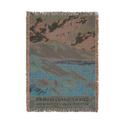 Great Sand Dunes National Park Woven Blanket | S13