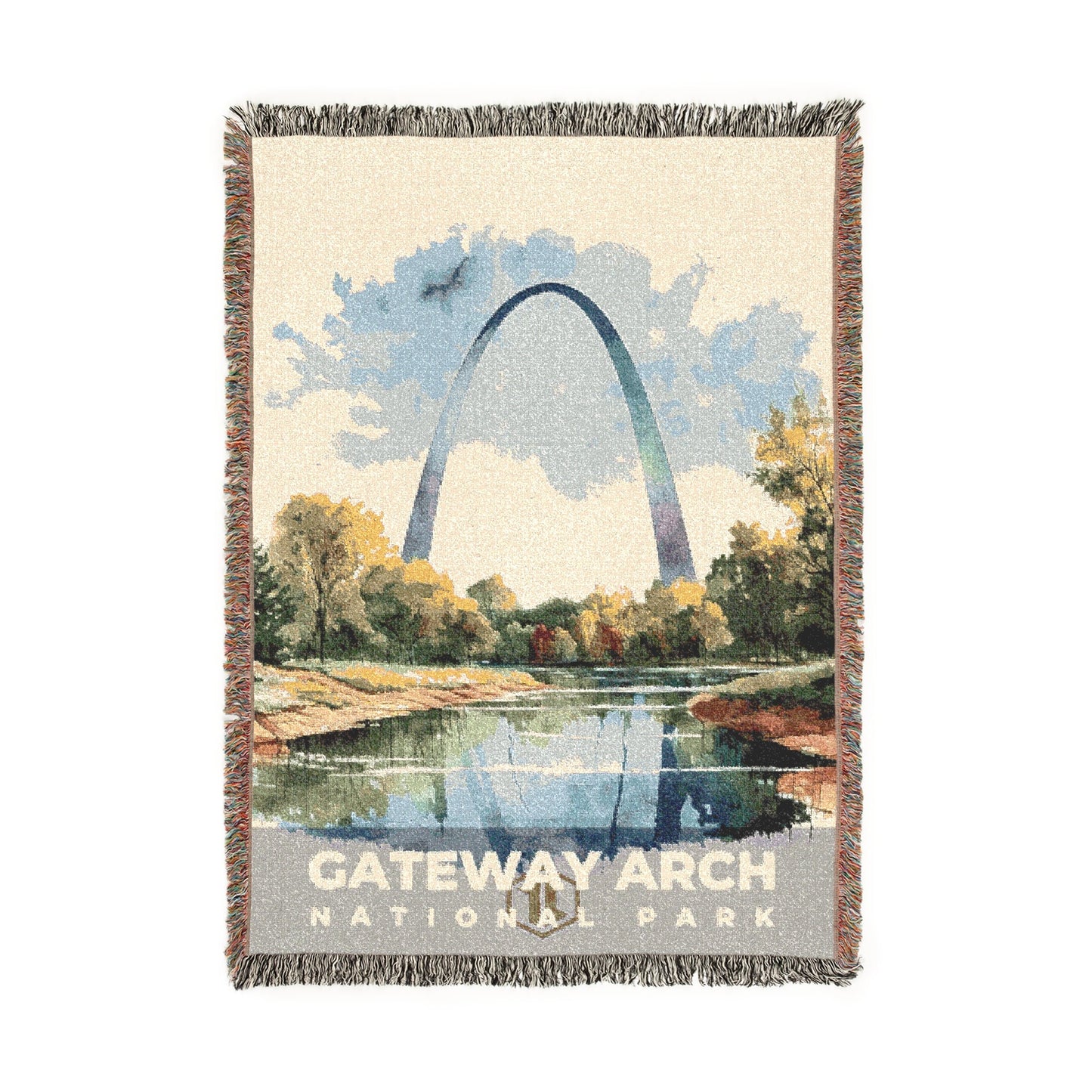 Gateway Arch National Park Woven Blanket | S08