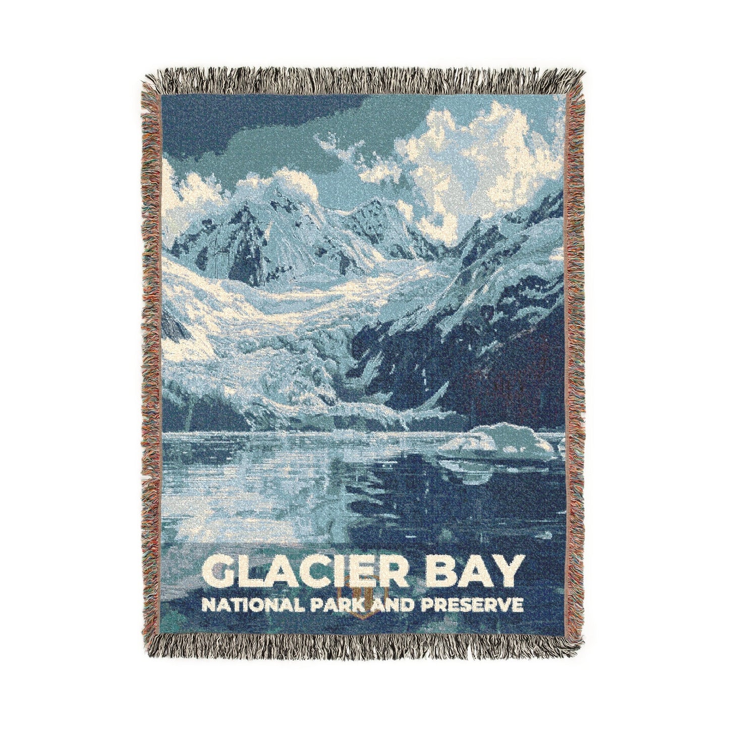 Glacier Bay National Park Woven Blanket | S11