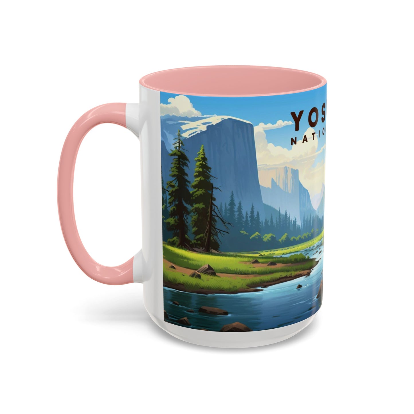 Yosemite National Park Mug | Accent Coffee Mug (11, 15oz)