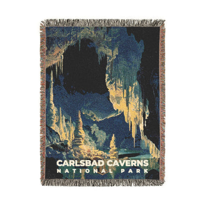 Carlsbad Caverns National Park Woven Blanket | S11