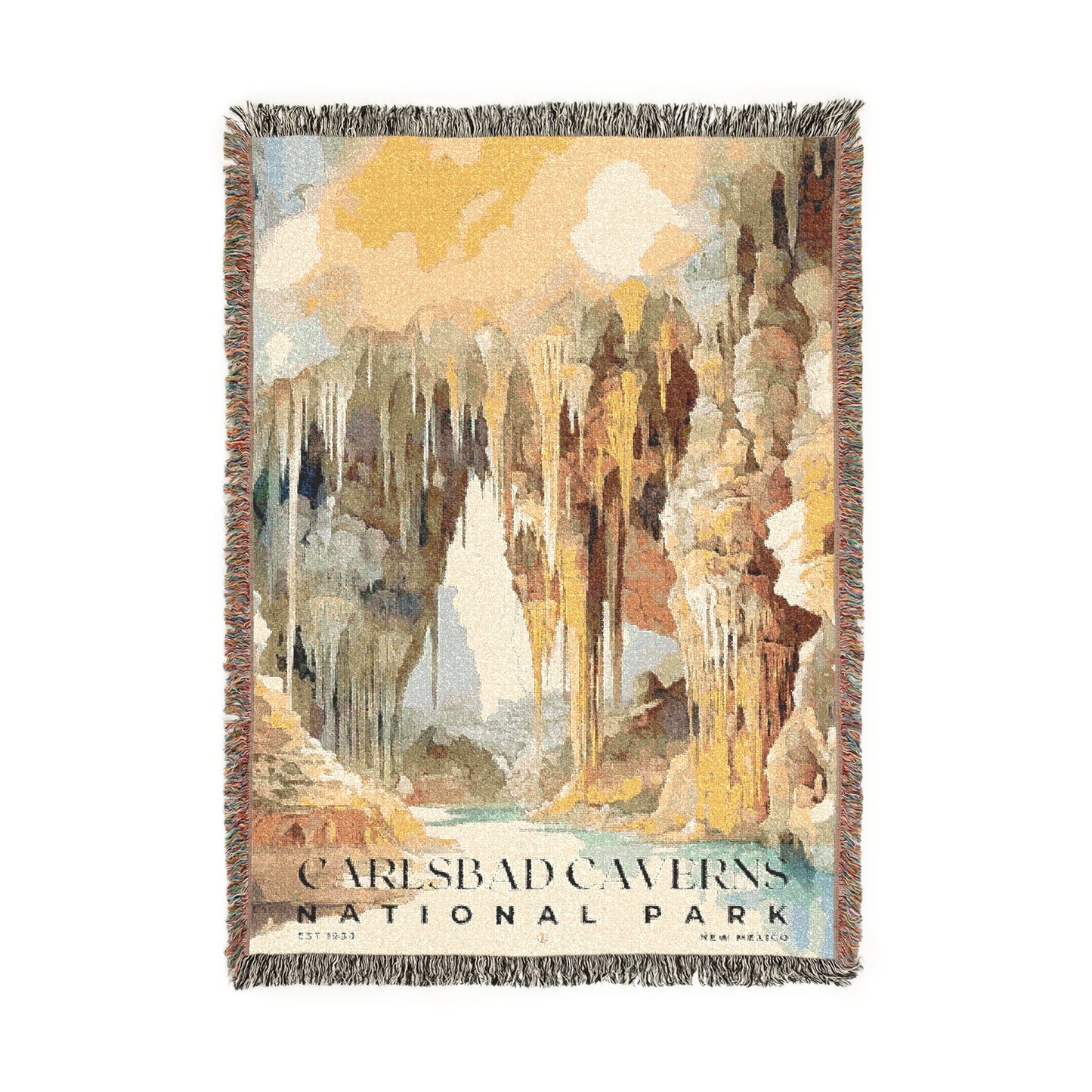 Carlsbad Caverns National Park Woven Blanket | S04