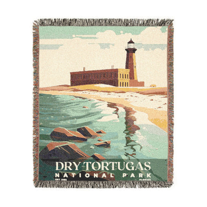 Dry Tortugas National Park Woven Blanket | S03