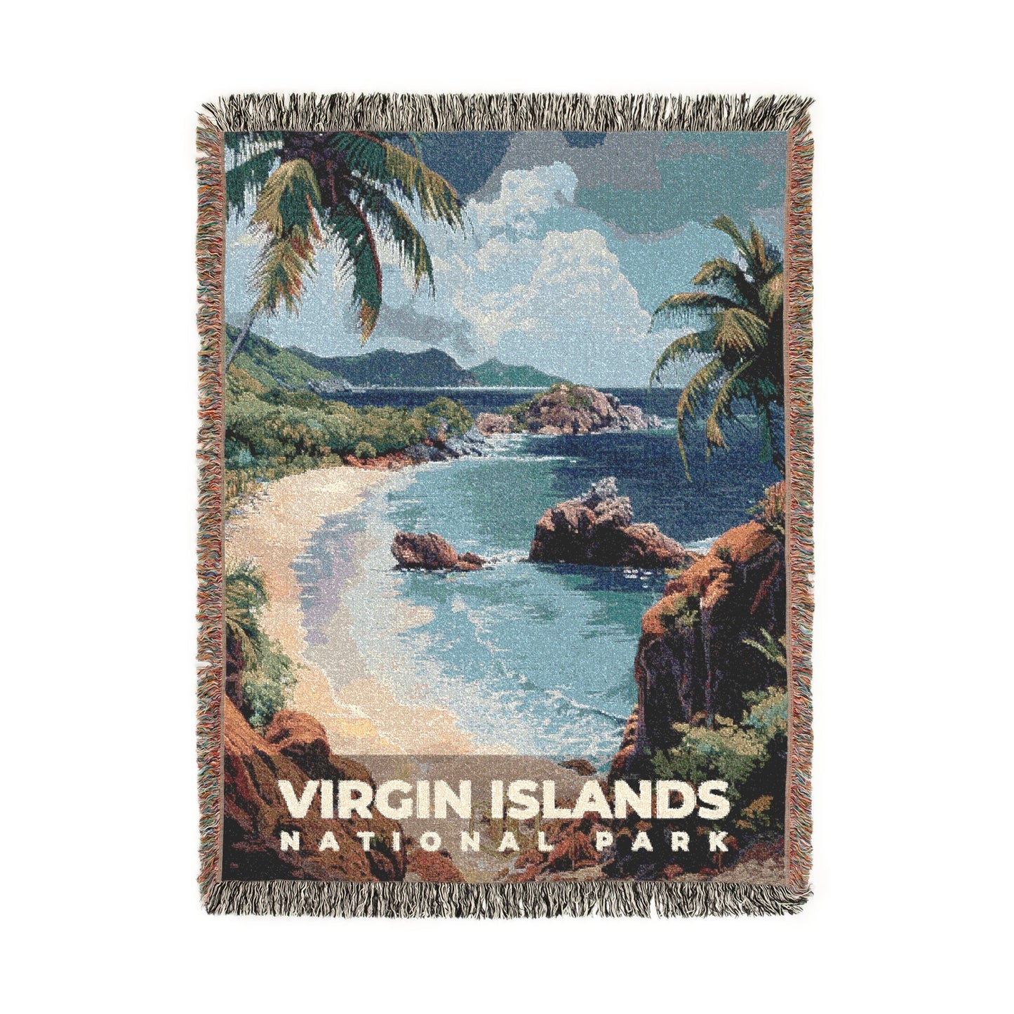 Virgin Islands National Park Woven Blanket | S18