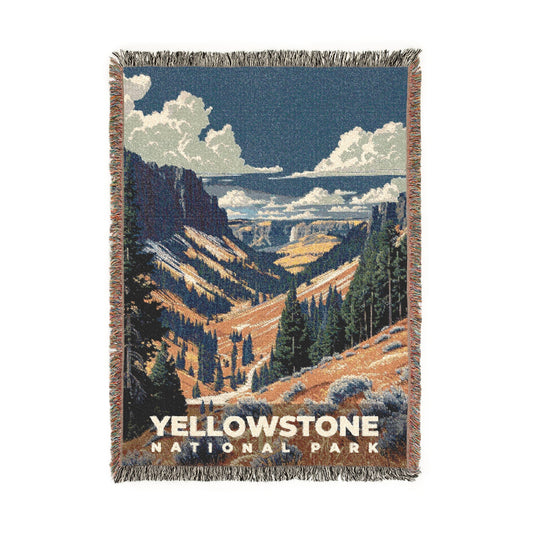 Yellowstone National Park Woven Blanket | S19