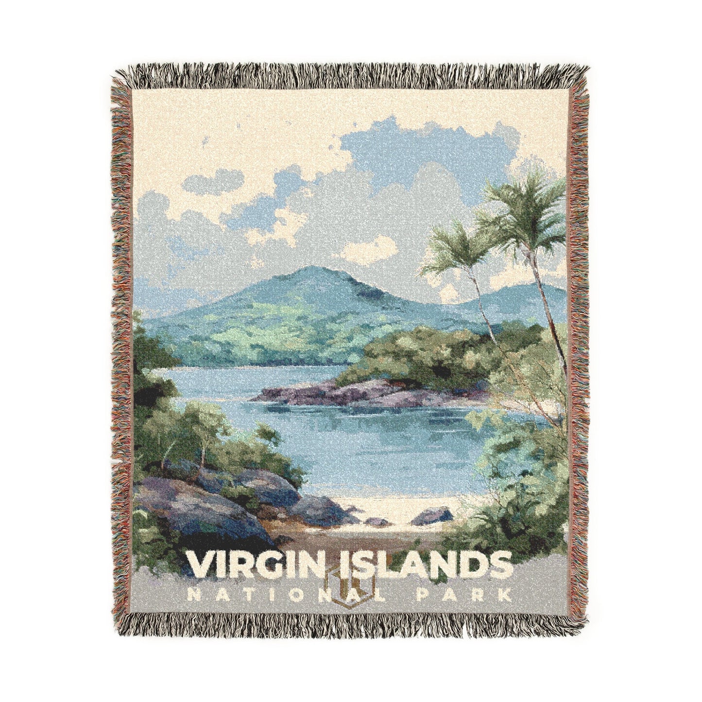 Virgin Islands National Park Woven Blanket | S08