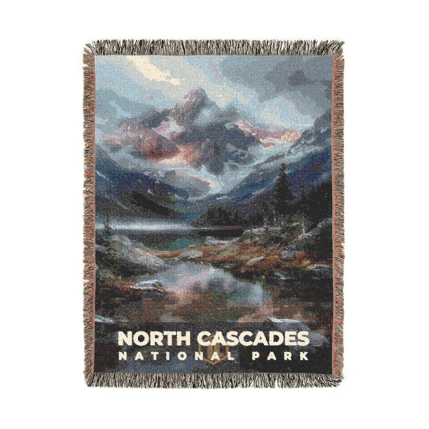 North Cascades National Park Woven Blanket | S12