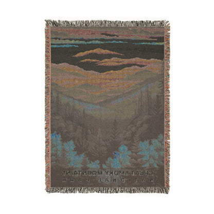 Great Smoky Mountains National Park Woven Blanket | S11